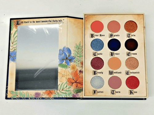 Storybook Cosmetics Fairy Tales Book Little Briar Rose Palette Eyeshadow NEW  - Picture 10 of 12