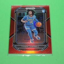 2023-24 Panini Prizm Draft Picks Red Prizm /299 Tyger Campbell #29