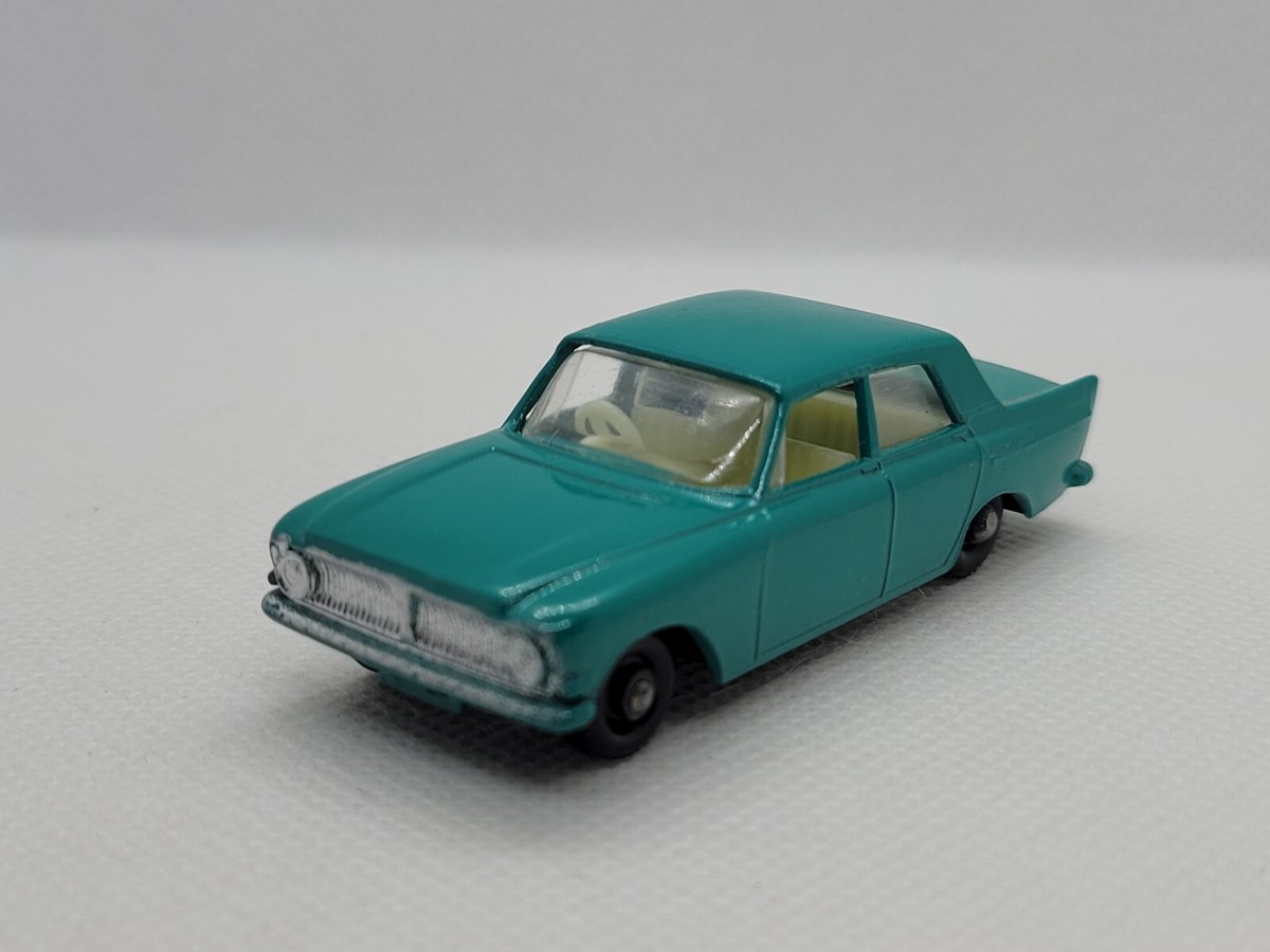 マッチボックスNo.33FORD ZEPHYR Vintage 1960s Lesney Matchbox Ford Zephyr 6 No.33 Sea Green