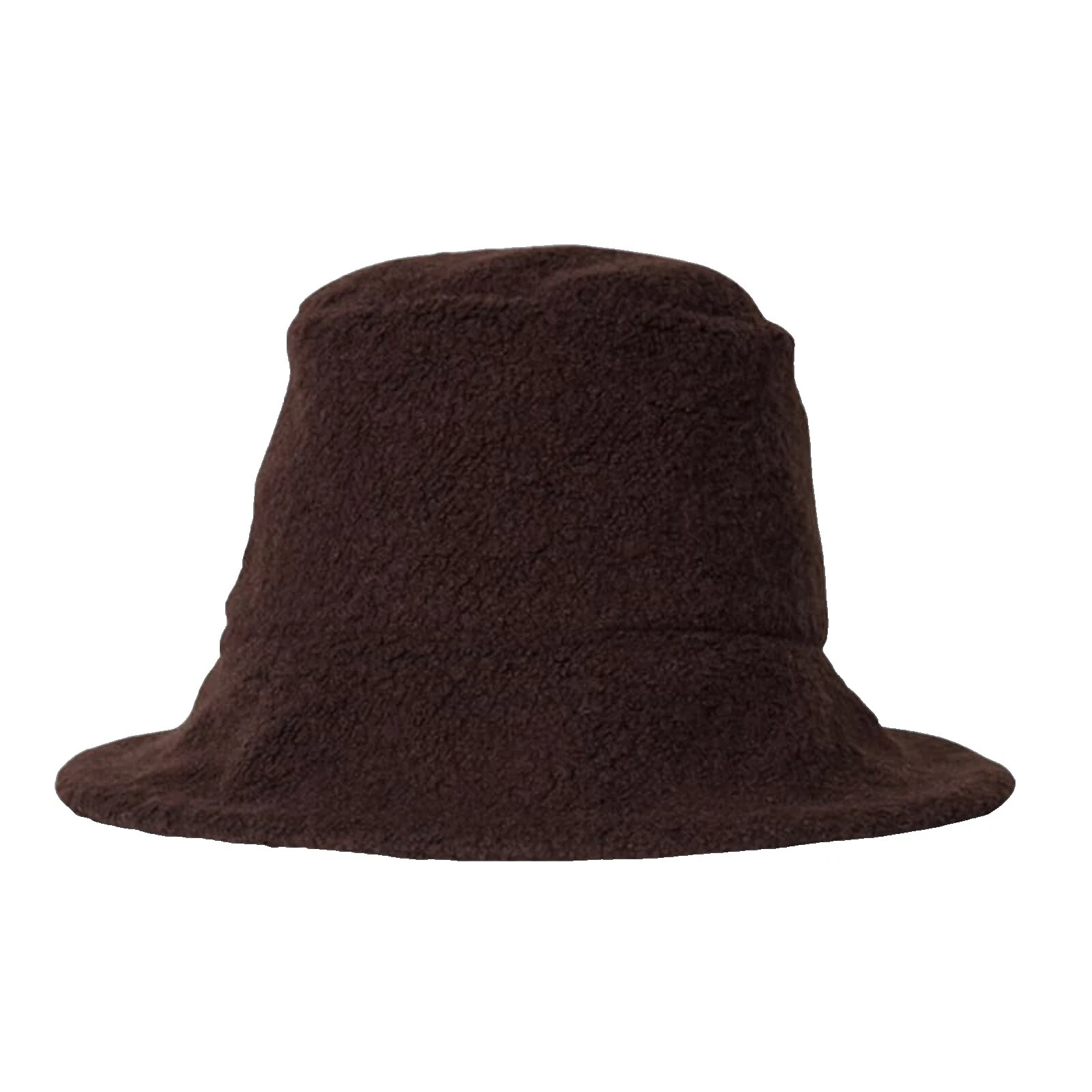 Cubo de mezcla de lana sombreros Sombreros Marrón para Mujeres