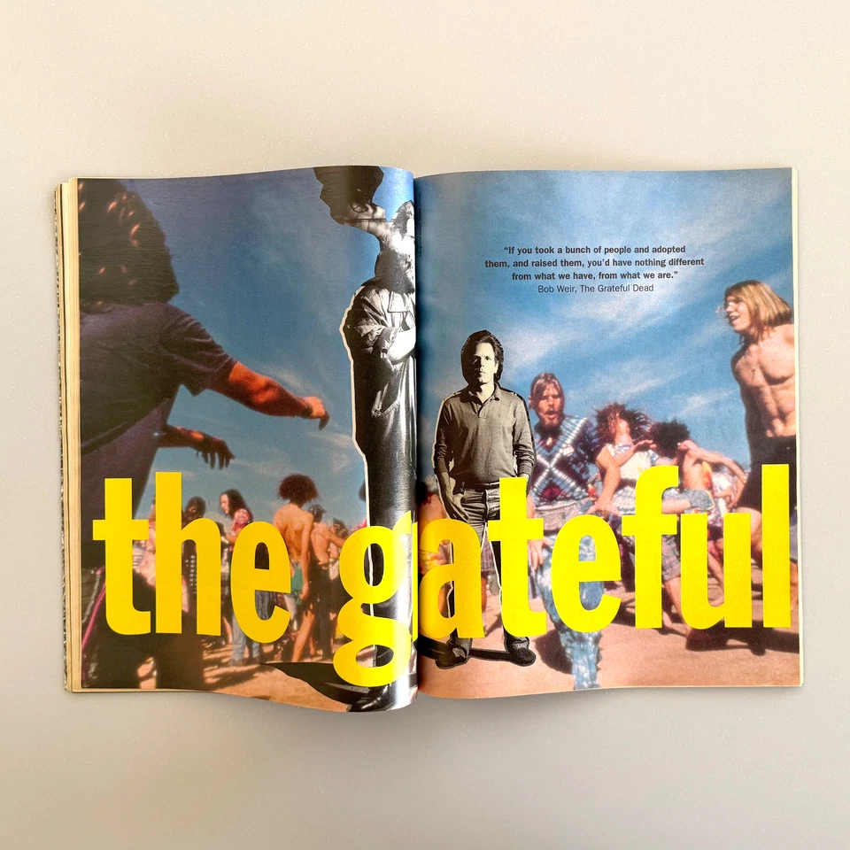 Interview July 1991 Arnold Schwarzenegger Leather Grateful Dead Drew Barrymore - Image 3 of 4