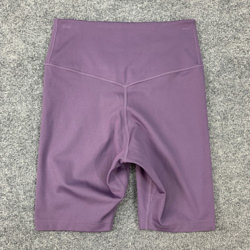 Short de vélo Nike femme XS extra petit violet coupe serrée logo taille performance - Photo 3/10