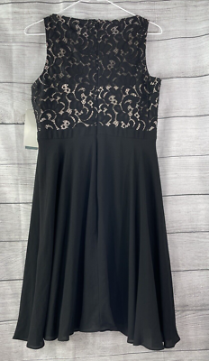 black midi holiday dress Black Knit Contrast Ribbon Neckline Midi Dress *FINAL SALE* – SSYS main image 0