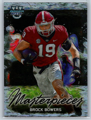 2023 Bowman Best - Masterpieces Brock Bowers #BM-8 (RC)
