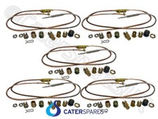 NICKEL PLATED SHUT OFF TYPE GAS SUPER UNIVERSAL THERMOCOUPLE GAS FRYER X 5