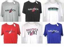 Nautica Sleep T-Shirt Graphic on front Crew Neck Short Sleeve all size