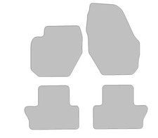 Fußmatten passend für Volvo V60 I Typ 155, 157 (Baujahr 2010 - 2018)