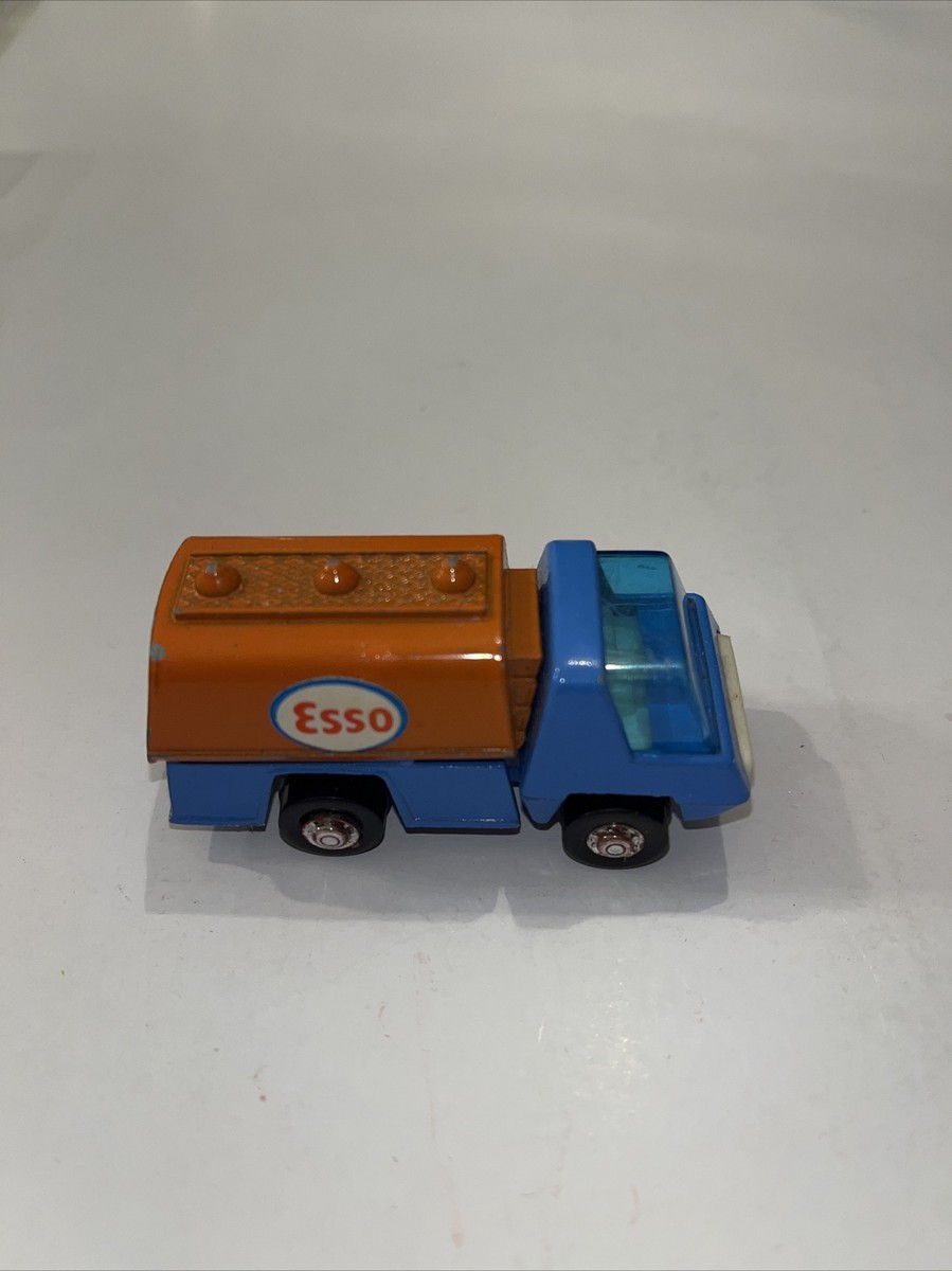 Vintage Playart Esso Tanker Gas Truck, Hong Kong, Diecast