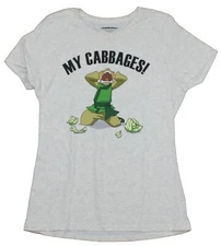 Avatar The Last Airbender Girls Juniors T-Shirt - My Cabbages Distressed