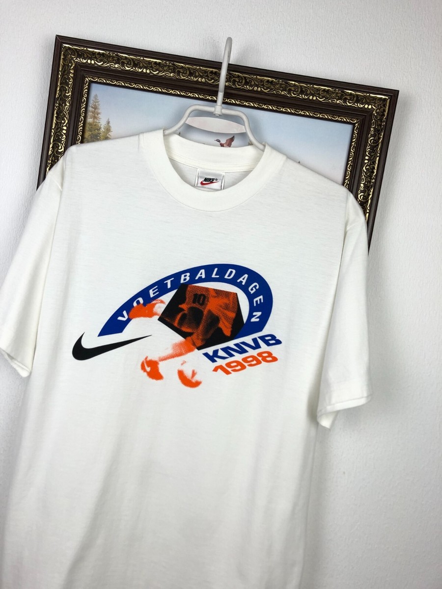 Vintage 90's Nike Netherlands Holland Football Shirt Train Soccer