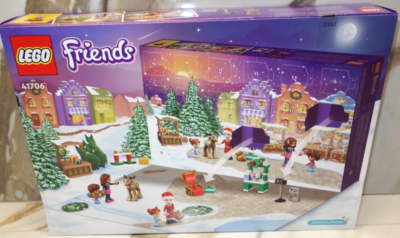 LEGO Friends 2022 Advent Calendar 41706 Building Toy Set; 24 Gifts