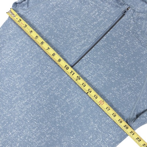 Lululemon Half Zip Metal Vent Tech Pullover Men's Large Blue Stretch Athleisure - Picture 5 of 7