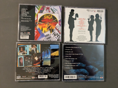 Saga - a 20 album chunk of their discography (CDs, used, FFO Magnum, Asia) - Picture 9 of 17