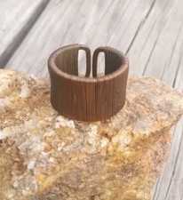 Womens Copper Ring Wire Wrapped ring Adjustable Solid Copper