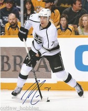 Los Angeles Kings Jordan Nolan Signed Autographed 8x10 Photo COA M