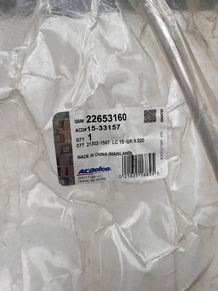 Manguera líquida refrigerante aire acondicionado ACDelco 15-33157 se adapta a Pontiac Grand Am SC 1999-2001 Foto 2 de 2
