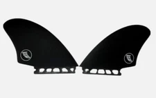 Cardiff Fin Company - RM  Keel - Black Solid Fiberglass - Fits Future