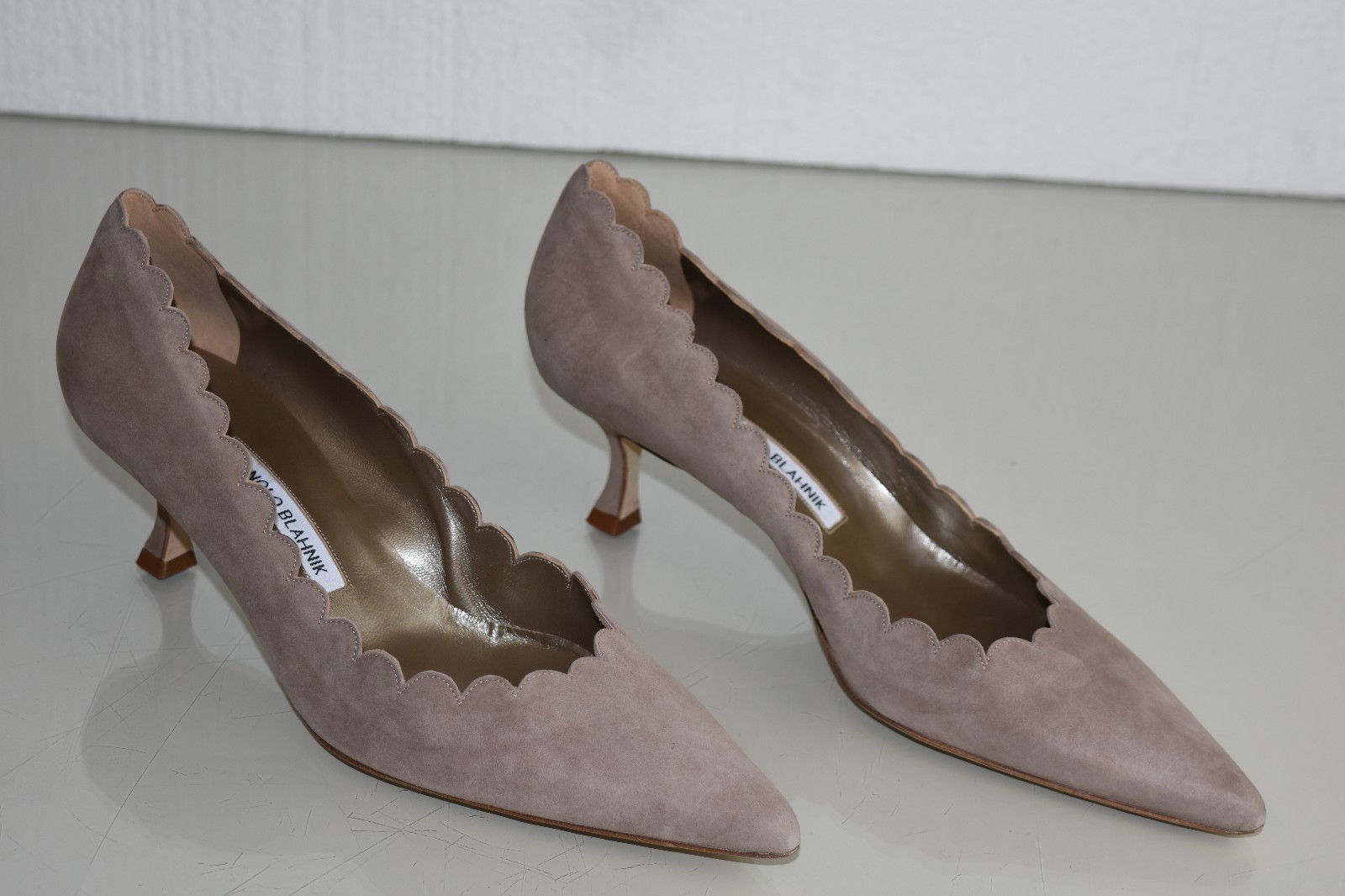 745 Nueva Manolo Blahnik BB Srila Gamuza Beige Marrón Zapatos Tacón Gatito 41.5 745 Nueva Nueva Nueva Manolo Blahnik BB Srila Gamuza Beige Marrón Zapatos Tacón Gatito 41.5 perfecto