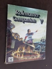 Rolemaster Companion V by Iron Crown Enterprises Staff (1991, Trade Paperback)