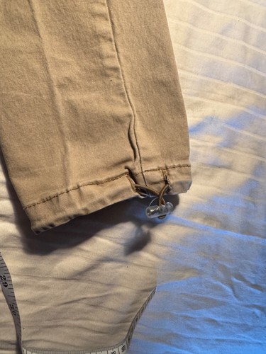 PacSun Mens Slim Cargo Pants Size S Beige Cotton Casual Wear 18-39 - Picture 9 of 10