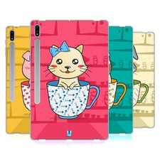 HEAD CASE DESIGNS TEACUP PETS SOFT GEL CASE FOR SAMSUNG TABLETS 1