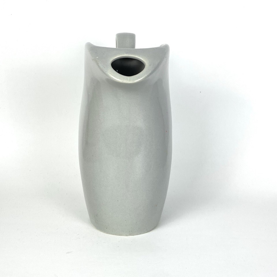 Vintage Hall Mid Century Modern Gray Pitcher Water Juice Made in USA eBay