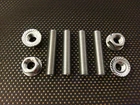 Suzuki GT250 X7 Stainless steel exhaust header stud and flange nut kit