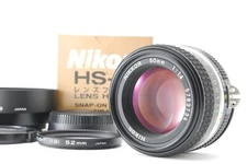 [MINT w/ HS-9 Hood] Nikon Ai-s Nikkor 50mm f/1.4 MF AIS Standard Lens From JAPAN