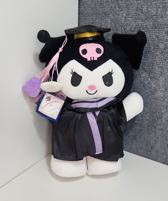 Kuromi Ph.D Abschluss Plüschpuppe Schulabschlussfeier Puppe Spielzeug Weihnachten