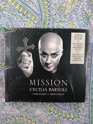 Mission by Cecilia Bartoli (CD, Oct-2012, Decca,Import,in Book) ~ NEW ~ SAWCUTS