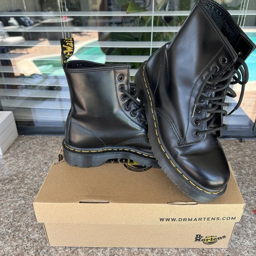 DR. DOC MARTENS 1460 BEX 25345001 Smooth Boots Core Bex Size 7