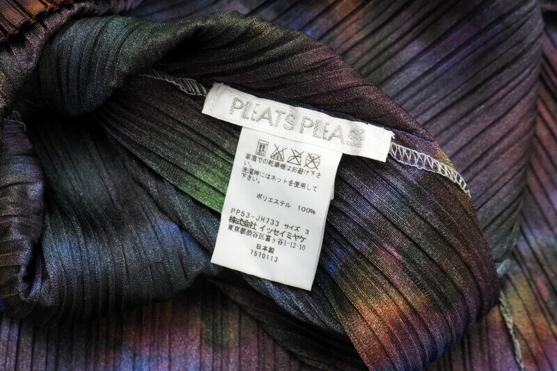 PLEATS PLEASE ワンピ PP43-JH125-70 サイズ3 PLEATS PLEASE プリーツプリーズ イッセイミヤケ PP73-JH432