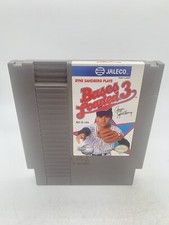 Ryne Sandberg Plays Bases Loaded 3 (Nintendo NES, 1991) Authentic Cartridge Only
