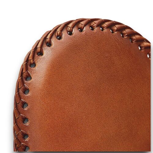 New Vintage Handmade Trending Chair Butterfly Leather Brown - Picture 3 of 11
