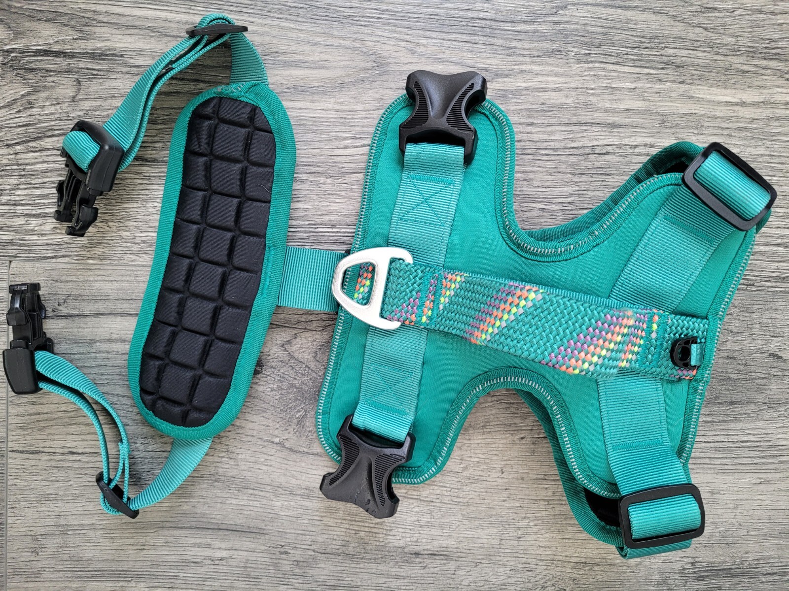 LOT Arcadia Trail Neoprene Dog Harness Large & 2xLeash Reflective H2O