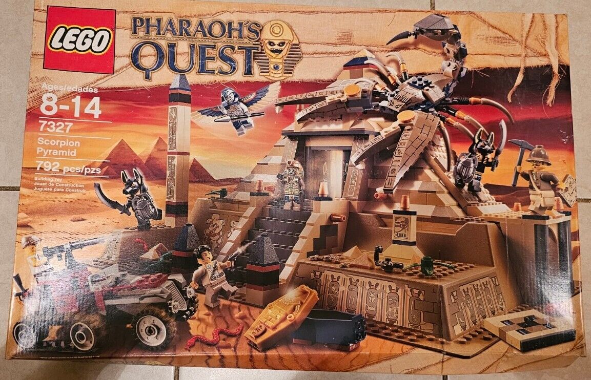 LEGO Pharaoh's Quest: Scorpion Pyramid 7327 - Bad Boxes 