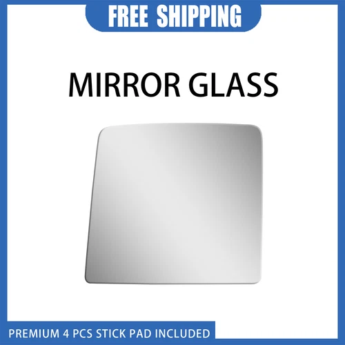 Replace Mirror Glass For 2009-2013 Ford F250 F350 F450 SD Driver Left Side Flat