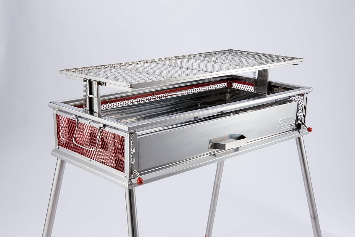 コールマン Coleman COOLSPIDER STAINLESS GRILL Coleman Cool Spider Pro Stainless Grill For 5~6 persons