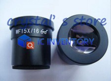 PAIR OF SUPER WIDEFIELD WF 15X/16 EYEPIECE 30MM FOR STEREO MICROSCOPE