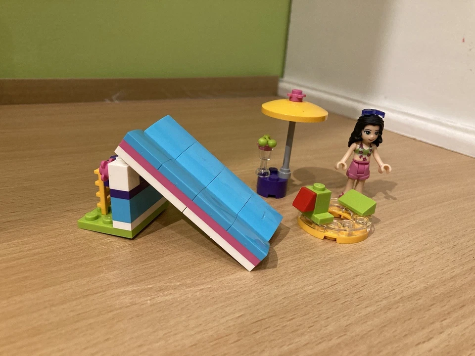Lego Friends 30401 Emma’s Pool Foam Slide Juego Completo y Bolsa de Polietileno Contenido (LS) Foto 4 de 4