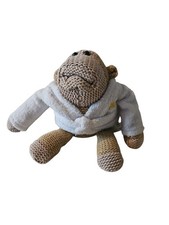 PG Tips monkey toy dressing gown bath robe knitted beanie collectible 2014
