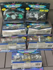 Vintage Galoob Micro Machines Star Trek Babylon 5 Sealed Lot of 7 NIB BK