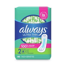 Always 12853 Super Long 10 Hour Ultra Thin Pads (6/CT) New