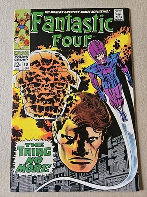Fantastic Four #78 (Marvel Comics 1968)*Vf*Please Look At Pics For Condition 