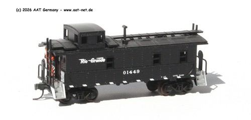 Atlas N 50001394 - Cupola Caboose Denver & Rio Grande #01449; aga NEW, ohne OVP | Condition: Gebraucht