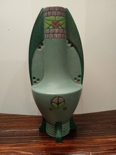 AUSTRIA POTTERY SECESSIONIST VASE JULIUS DRESSLER JUGENDSTIL C 1900 VGC