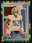 2025 Donruss Optic Football Electricity Oluwafemi Oladejo #280