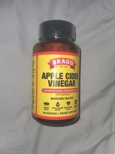 New Sealed Bragg Apple Cider Vinegar Vitamin D3 Zinc Immune Weight Managmt 90