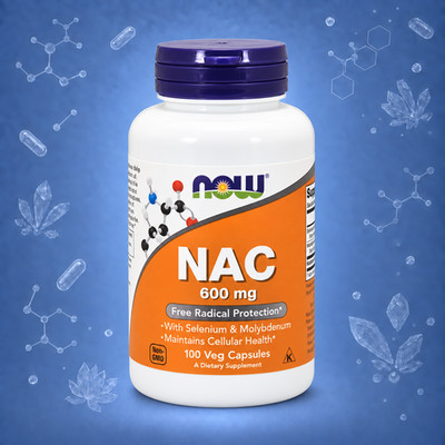 NOW FOODS, NAC N-Acetyl Cysteine 600mg 100 Veg. Kapseln ORIGINAL SUPER PREIS