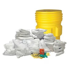 Condor 35Zt04 Spill Kit, 67 Gal Volume Absorbed Per Kit, 95 Gal Capacity, Drum